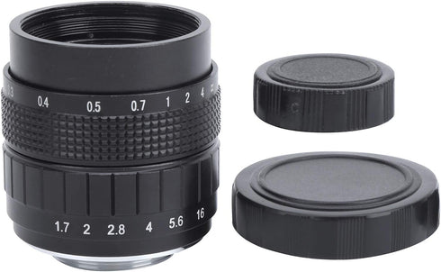 lvifloae 35mm F1 7 C Mount TV Movie Fixed Focus Mirrorless Camera Lens