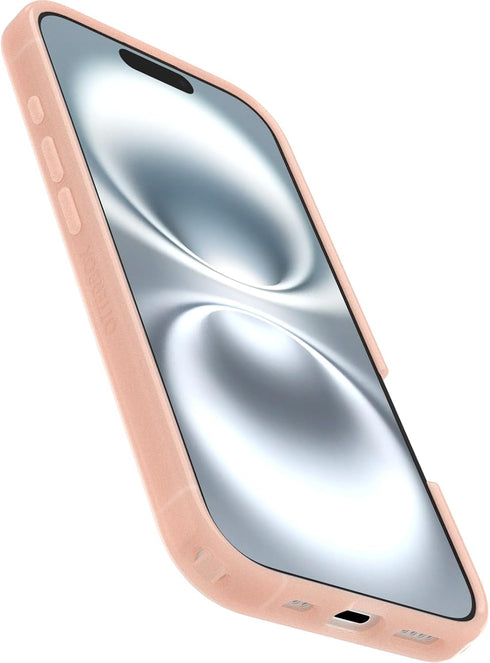 OtterBox 16 Symmetry iPhone Series Clear Case - Peachy Bloom Pink