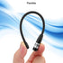 MakerHawk 915MHz 10dBi 17cm (2 Pack) Antenna Gain for Meshtastic LoRa Long Range Soft Whip Antenna, Omni SMA Male Black