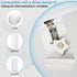 Wall Mount Bracket Kit for Ubiquiti Nanostation Ns-5ac Lo0o5ac Nsm5 Locom5 Nsm2 Locom2 Ltu Lite White