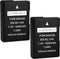 2-Pack of EN-EL14, EN-EL14A Batteries for Nikon D3500, D3100, D3200, D3300, D3400, D5100, D5200, D5300