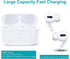 Wireless Charging Case for AirPods Pro 1st & 2nd Generation, Charger Replacement Cases with Bluetooth Pairing