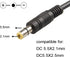8-Way CCTV Camera Power Splitter-Security Camera Power Adapter-LED Driver Lighting Transformer DC Converter-Flexible LED Tape Strip Light AC DC Power Supply 12V 5A 60W