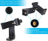 KLIOMAX 1/4" Phone Tripod Mount Adapter/Universal Tripod Phone Holder Stand, Fits Any Smartphone, Screw, Rotating
