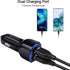 USB Car Charger,5Pack 2.4A Dual Port USB Cigarette Lighter Car Phone Charger Plug Car Adapter for iPhone 15 14 13 12 SE 11 Pro Max, Samsung Galaxy A14 A15 A24 S23 S22 Ultra S21 S20 FE 5G S10 A53 A13