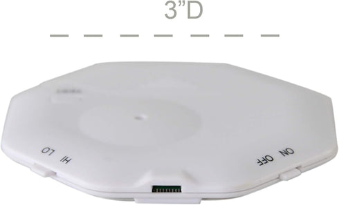 HOME-X Break Glass Window Alarm - Simple Security System for Homes and Apartments