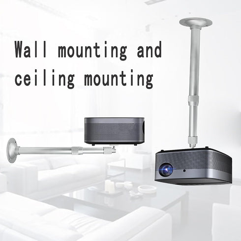Telescopic Projector Camera Mounted Bracket, Aluminium Alloy for Projector CCTV DVR DV Camera Trail Camera Mount for