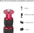 Cunyuer LR-255 13.2-42.5in 5 5kg, Camera Monopod, Extension Pole, Section Aluminium Alloy, Black, Supports Compatible