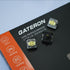 GATERON KS-33 Low Profile Banana Keyboard Switches, Tactile 65gf 3 Pin RGB LED, 35PCS Factory Pre-lubed