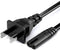 2 Prong AC TV Power Cord for Samsung 24" 32" 40" 43" 48" 49" 50" 55" 60" 65" 75" inch LCD HD Smart 4K TV, Samsung Subwoofer Speaker, TCL Roku,HP Printer Power Cord Power Cord Supply Cable Replacement