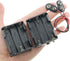 E-outstanding AA Battery Holder 2 Set, 6x1.5V Black Thicken Case Box with Wired Battery Clip