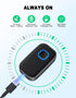 COMSOON Bluetooth AUX Adapter for Car, Noise Reduction Bluetooth Receiver for Music/Hands-Free Calls, 16H Battery Life,