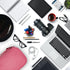 Electronics Organizer Bag Case Pouch, Cable Charger Organizer Case, Travel Shockproof Cord Carrying Case for Earphone,