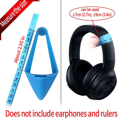 Glow in Dark Silicone Cat Kitty Ears, Lovely Fluorescent Cat Ears for Bose/Razer/HyperX/Corsair/SteelSeries