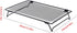 UtySty Laptop Stand Low Profile Metal Foldable Laptop Riser Holder Ventilated Cooling Computer Notebook Stand