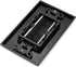 Brush Wall Plate Decora Style, Cable Pass Through Faceplate Insert for Wires, Single Gang Wall Socket