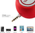 Portable Mini Speaker, 3W Cellphone Speaker for iPhone/iPad/iPod/Tablet, Compact Golf Size Body, Clear Loud Sound
