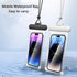 Waterproof Phone Pouch Case for Beach, Kayaking, Swimming, Underwater Dry Bag for iPhone 15 14 13 12 11 Pro, Galaxy