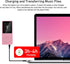 MP3 Player 32GB with Speaker Earphones, Portable Music Player for Kids, FM Radio, Voice Recorder, E-Book, Pink