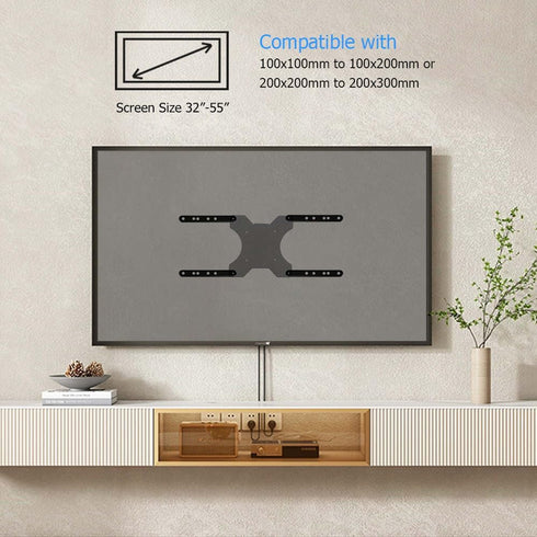IFCASE 32 55 inch 200x200mm 400x400mm 300x300mm (2.0) Steel Adapter Bracket Convert for Screens to LCD LED TV VESA