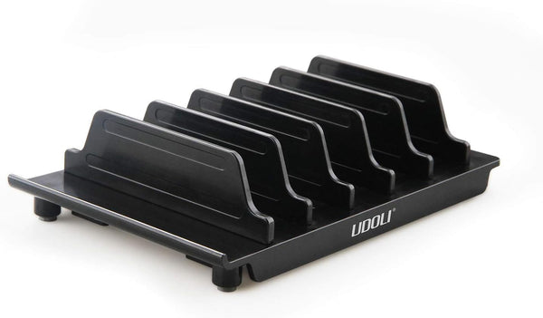 Adjustable Universal Multi Device Organizer Dock Stand Holder, Tablet Cell Phone Desktop Stand for iPhone Samsung