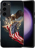 Samsung Galaxy S23 Case, American Flag Eagle Pattern, Soft TPU Shockproof Anti-Scratch Cover - 6.1"