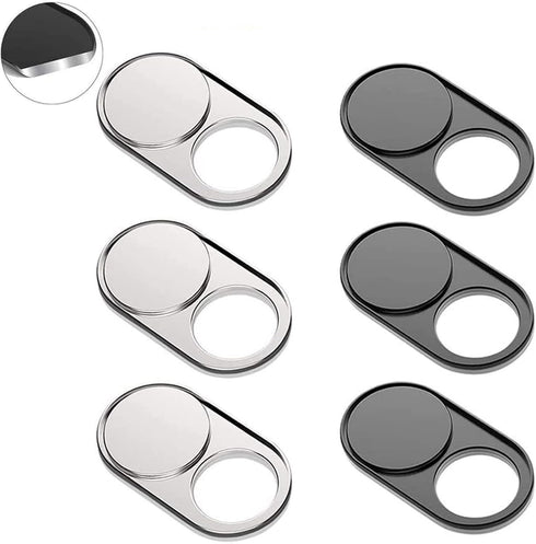 Cimkiz Webcam Cover Slide Metal Magnet Sliding Web Camera Cover Slider for Laptops