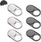 Cimkiz Webcam Cover Slide Metal Magnet Sliding Web Camera Cover Slider for Laptops