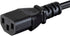 Monoprice Power Cord - NEMA 5-15P to IEC 60320 C13, 18AWG, 8ft, Black