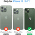 Shieldtop 13 13 6.1",Light Compatible with iPhone Wallet Case with Card Holder,Women Men RFID Blocking PU Leather Folio