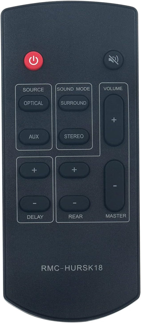ALLIMITY RMC-HURSK18 Remote Control Replacement for Insignia Speaker Universal Rear Speaker NS-HURSK18