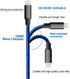 cugunu iPhone Charger, 5 Pack 3/3/6/6/10FT Apple MFi Certified USB Lightning Cable Nylon Braided Fast Charging Cord for
