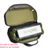 Hermitshell Hard Travel Case for W-King 50W Wireless Bluetooth Speakers (Black+Green)