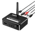 Bluetooth 5.1 Receiver for Home Stereo, Digital to Analog Audio Converter for TV, 3.5mm Bluetooth Aux Adapter, HiFi