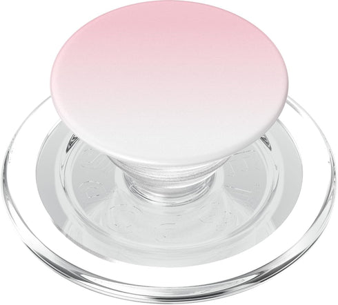PopSockets PopGrip for MagSafe, Pale Pink Aesthetic Ombre Pink Design