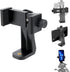EszkozTA Cell Phone Tripod Mount Adapter, Universal Phone Holder Adjustable Clamp, 360 Degree