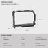LEFTFOTO Camera Cage for Canon R8 - Protection Frame Rig with Arca Base, Cold Shoe, Strap Slot, for Vlog Shooting