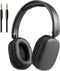 AOGKTON FM Radio MP3 Player Headphones Micro SD Card,Wireless and Wired Lightweight Headphone