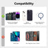 Stronger Magnetic Cell Phone Card Holder for iPhone 15 Series, RFID Leather Wallet for iPhone 14/13/12 Pro/Promax