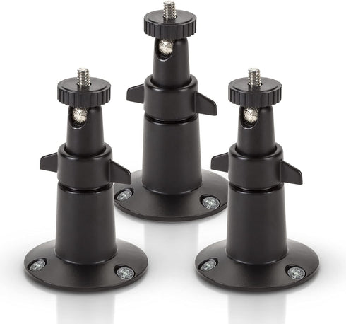 Wasserstein Adjustable Metal Wall Mount Compatible with Arlo Essential/XL 2 Gen/Pro/2/3/4/5/Ultra, Wyze Cam Outdoor/V3,