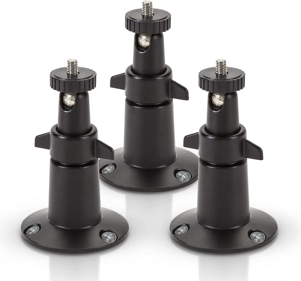 Wasserstein Adjustable Metal Wall Mount Compatible with Arlo Essential/XL 2 Gen/Pro/2/3/4/5/Ultra, Wyze Cam Outdoor/V3,