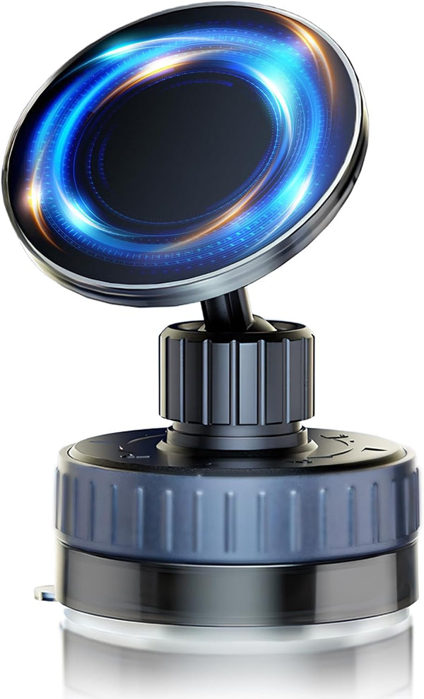 Jxtarar 2025 Upgrade Vacuum Magnetic Phone Holder, 720 Retatable Suction Cup Phone Mount,