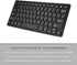Yoidesu Mini Wired Keyboard, Thin Full Size USB Corded Keyboard for PC, Computer, Laptop, Windows
