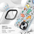 MOSNOVO iPhone 15 Case - Clear TPU Bumper, Shockproof, 6.6 ft Drop Impact, Anti Peel Off, Cute Dinosaur Design, 6.1"