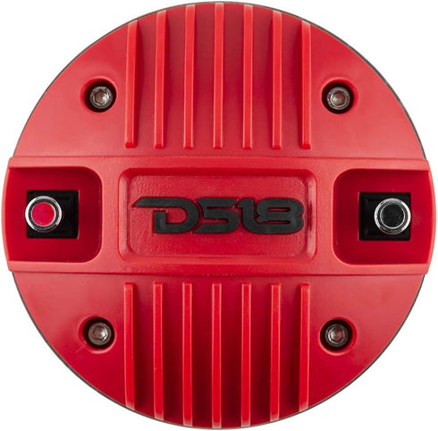DS18 PRO-DR1.75 1" Twist On Throat Compression Driver, 600 Watts Max Power, Set of 1 Tweeter
