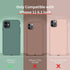Cordking iPhone 11 Case, Ultra Slim Shockproof Silicone Phone Cover with Soft Anti-Scratch Microfiber Lining, 6.1 inch,