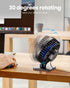 Gaiatop USB Desk Fan, Portable Quiet 3 Speeds Personal Fan for Home, Office, and Outdoor Use (Blue)