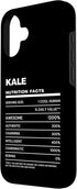 Kale Nutrition Facts Name Funny Birthday 16 Kale Nutrition Facts Name Case for iPhone
