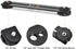 UTEBIT 8 inch Flash Bracket, Dual Camera Mount Flash Bracket Extension Bar with 1/4 Screw Hot Shoe, Straight Flash Bracket Tripod Mount for DSLR Camera LED Light Studio Video Microphone, 2Packs