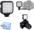 Universal Mini Portable Rechargeable USB LED Light for DSLR Cameras with Micro USB Cable for Nikon, Canon, Sony,